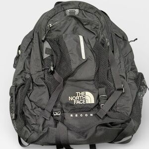 Vintage The North Face Recon Backpack – Black Hiking School Travel Pack